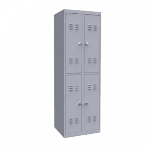 Шкаф гардеробный металлический 1850*700*500 4 секции