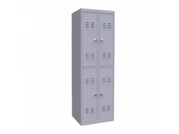 Шкаф гардеробный металлический 1850*800*500 4 секции